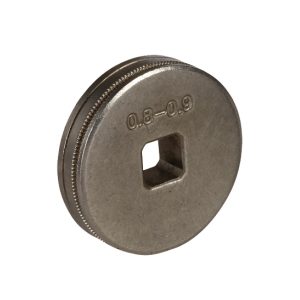 Vorschubrolle einzeln Stahl-/ Edelstahldraht 0,6–0,8mm / Fülldraht 0,9mm V-Nut