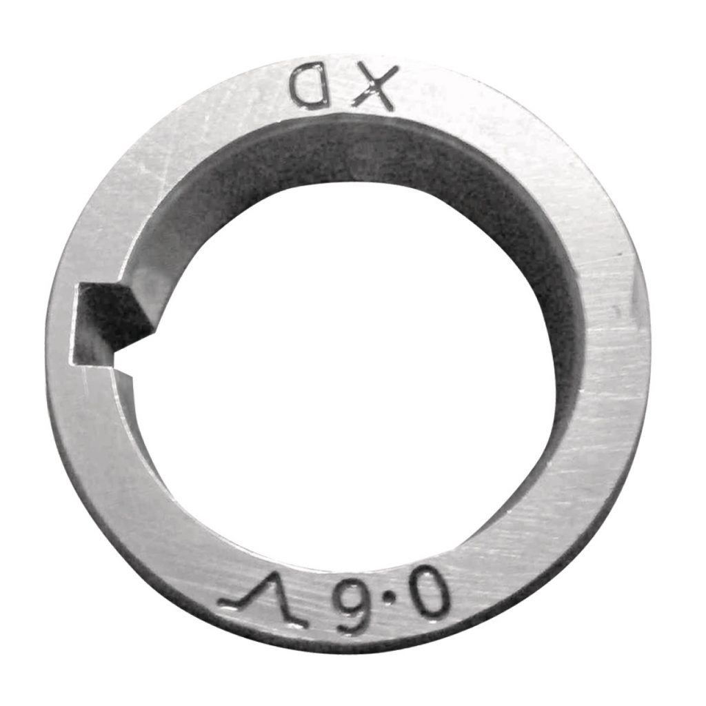 Vorschubrolle einzeln 0,6/0,8 mm V-Nut