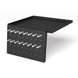 Werkzeugwand inkl. Ablage für Workstation