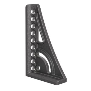 Anschlag- und Spannwinkel 250 G mit Drehwinkel rechts - Guss / nitriert