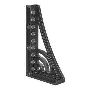 Anschlag- und Spannwinkel 500 G mit Drehwinkel rechts - Guss / nitriert