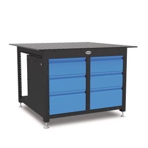 Siegmund Workstation 1212 geschlossen inklusive 6 Schubladen