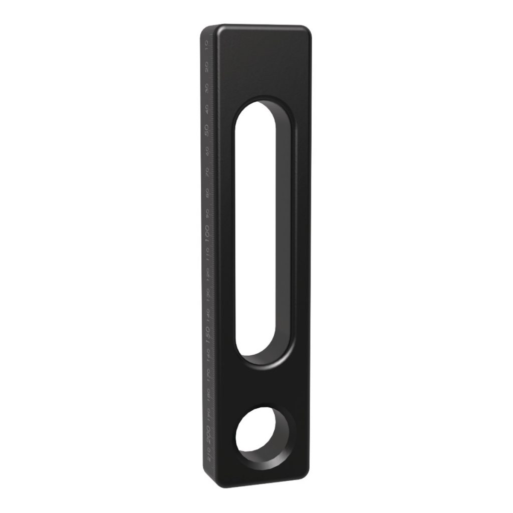 Universal-Anschlag 225x50x18 L - nitriert