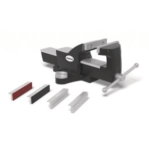 Schraubstock 125 inkl. Befestigungsmaterial für System 28 inkl. Schonbacken-Set