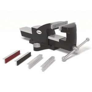 Schraubstock 150 inkl. Befestigungsmaterial für System 28 inkl. Schonbacken-Set