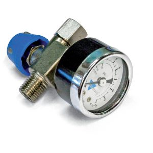 Inline Druckregler mit Manometer