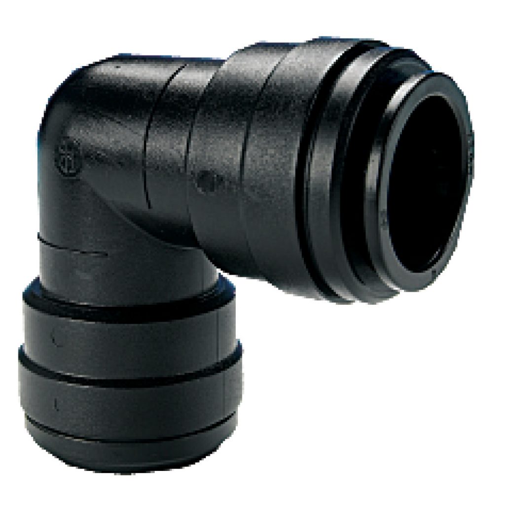 Winkel-Steckverbinder 90° (POM) 22 mm