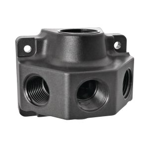 Luftverteilerdose P 1/2" + 3 x 1/2"