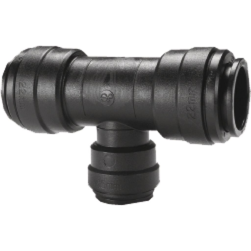 T-Reduzier-Steckverbinder (POM) 18/15 mm
