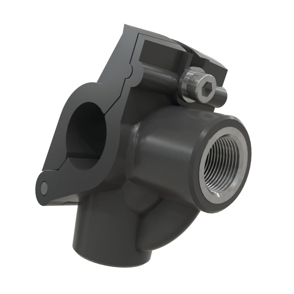 Abzweig-Flansch 1" Ø 50mm