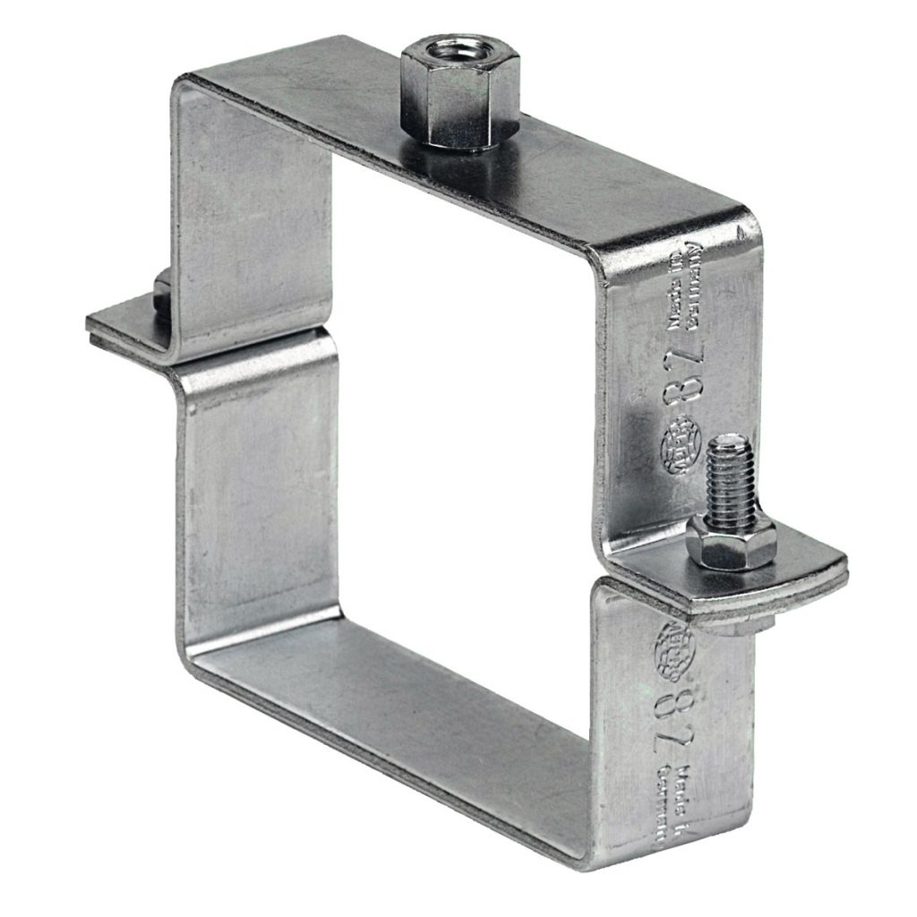 Wand- und Deckenhalterung komplett 40 mm