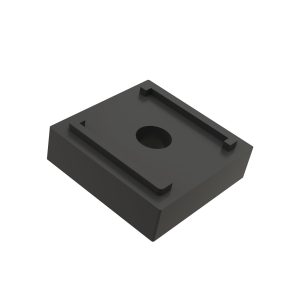 Distanzplatte 10 mm für Befestigungshalter Ø 32/40/50/63mm