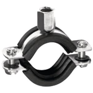 Schraubklemme M8 mit Gummi-Innenband 15 - 18 mm