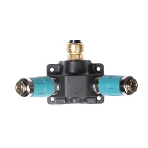 Endverteilerdose mit 2 Sicherheitskupplungen 15 mm