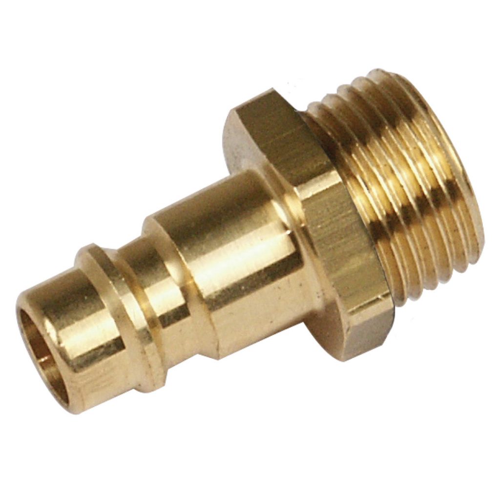 Stecknippel 1/2" AG