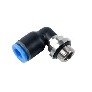 Push-in-Stecker 1/8" AG x 6 mm, Winkel, 15 bar