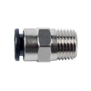 Push-in-Stecker 1/4" AG x 8 mm, gerade, 16 bar
