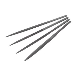 Feilenset FS5, 4mm-Schaft, 4-teilig