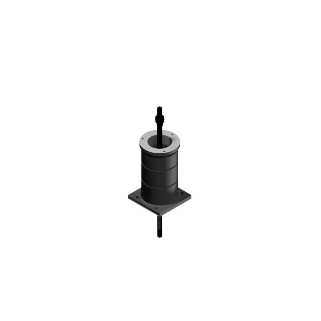 Adapter Set für Anbau Druckluftwechsler ISO40 an MZ2 and MZ4