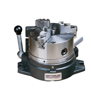 Horizontal-Vertikal-Rundteiltisch mit 3-Backenfutter RTE 165