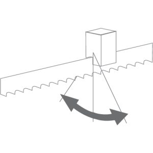Schnittverlaufskontrolle für HMBS 300 x 300 CNC X