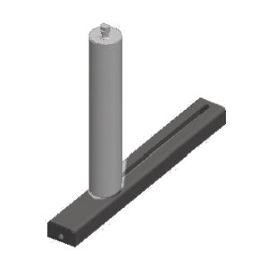 seitliche Führungsrolle 200 mm, beweglich