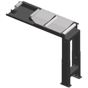 Verbindungsrollenbahn 1000 x 290 mm, Abfuhrseite