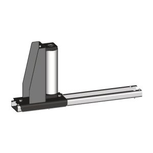 seitliche Führungsrolle 650 mm, beweglich