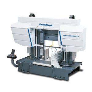 Halbautomatische Zwei-Säulen-Horizontal-Metallbandsäge HMBS 1200 x 1400 HA X