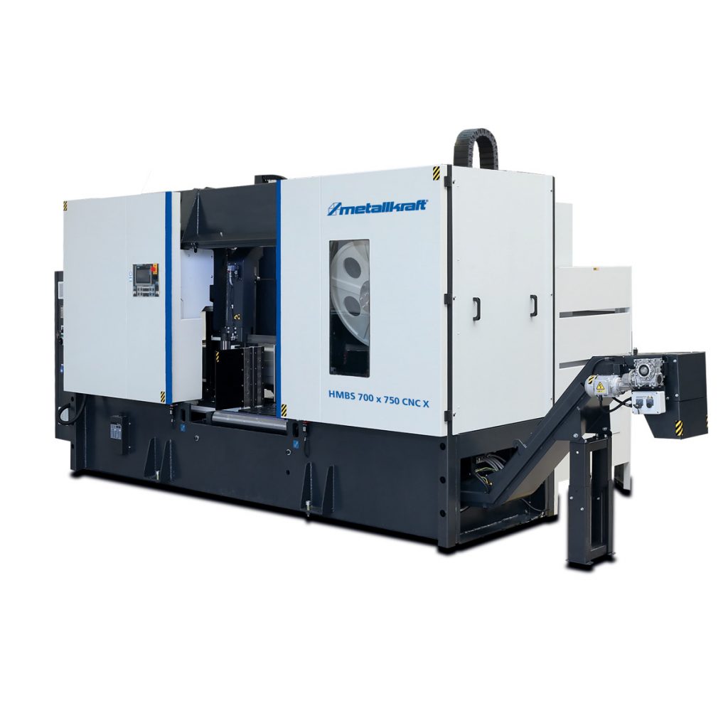 Vollautomatische Zwei-Säulen-Horizontal-Metallbandsäge HMBS 700 x 750 CNC X