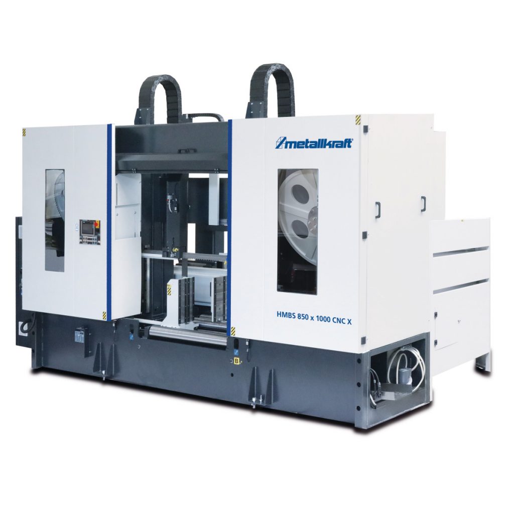 Vollautomatische Zwei-Säulen-Horizontal-Metallbandsäge HMBS 850 x 1000 CNC X