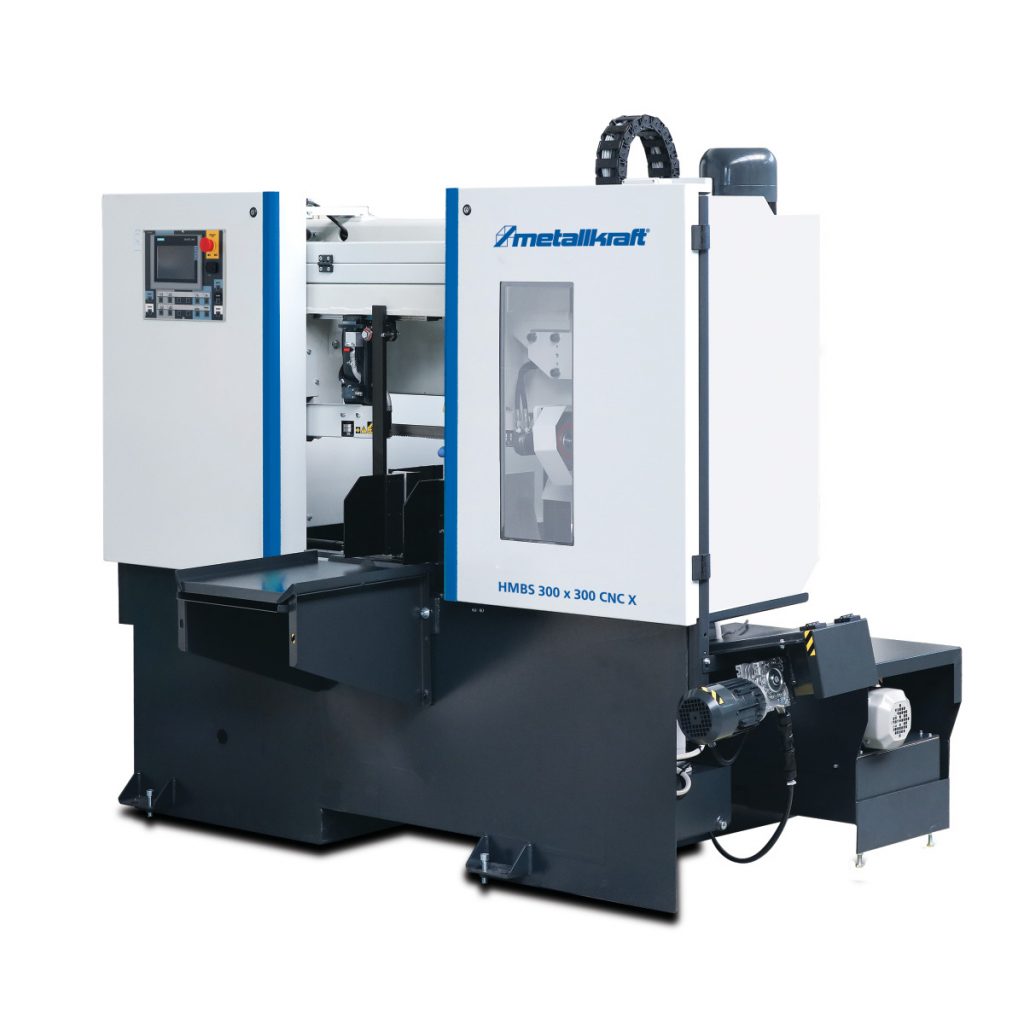 Vollautomatische Zwei-Säulen-Horizontal-Metallbandsäge HMBS 300 x 300 CNC X