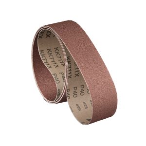 Gewebeschleifband-Set für Edelstahl, Stahl, Metall universal 1220 x 100