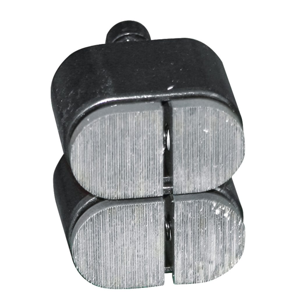 Stauchbackenset Aluminium für SSG 16