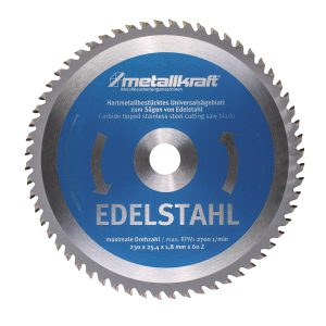 Sägeblatt für Edelstahl Ø 230 x 1,8 x 25,4 mm