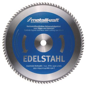 Sägeblatt für Edelstahl Ø 355 x 2,4 x 25,4 mm