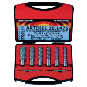 Kernbohrer-Set SILVER-LINE 50 Weldon