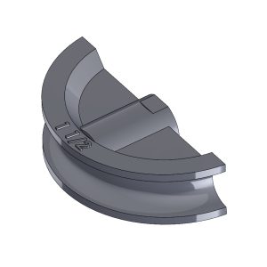 Grauguß-Biegesegment 1 1/2"