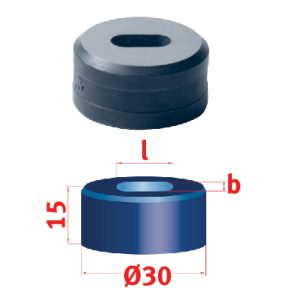 Langlochmatrize Nr.30 10,0 x 14,0 mm