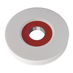 Schleifscheibe 200 x 20 x 31,75 mm weiß