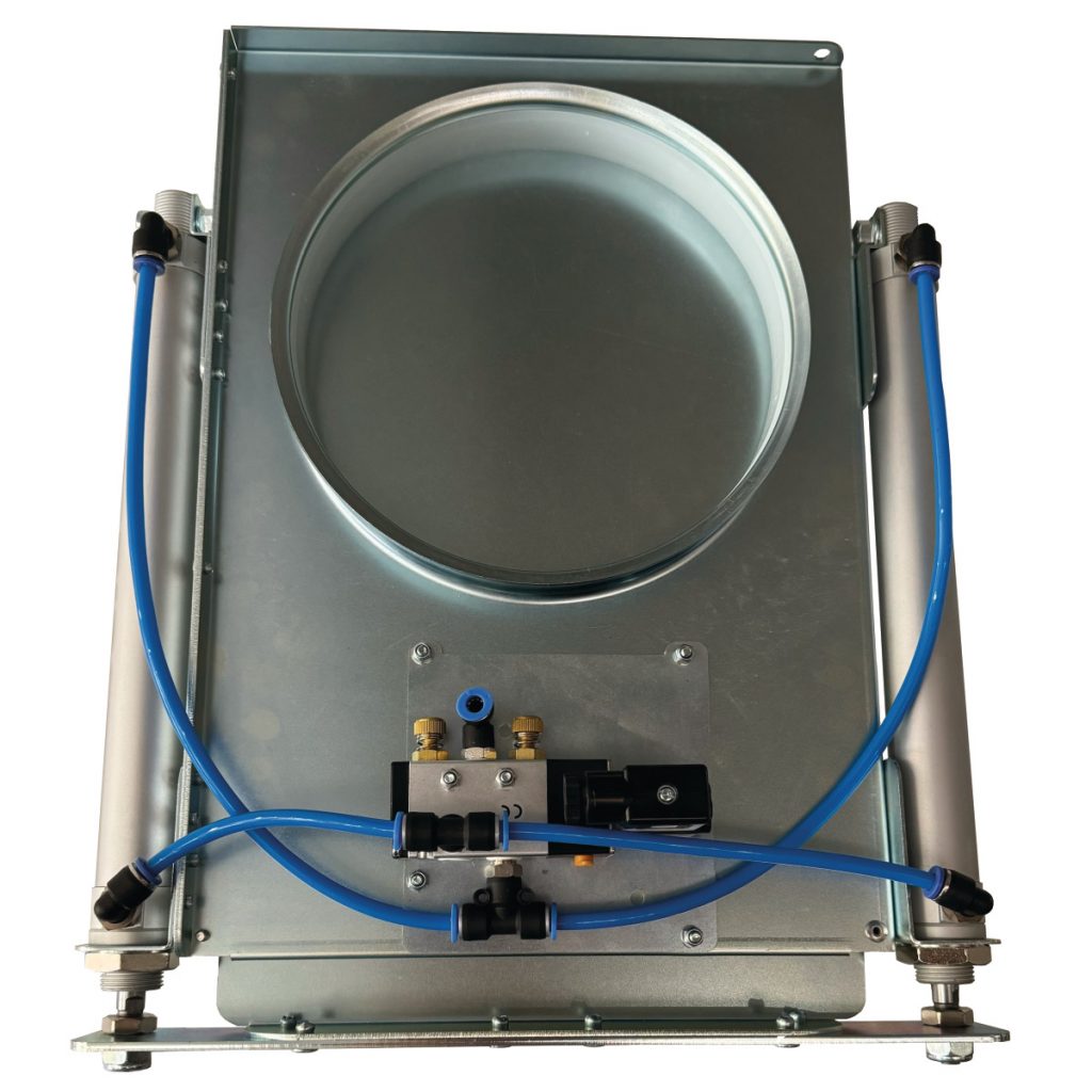 Pneumatischer Absperrschieber Ø100 24 V