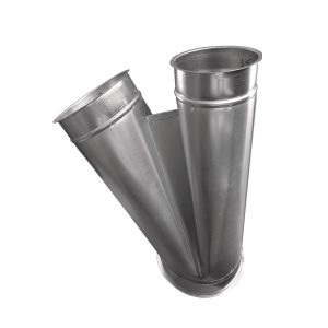 Hosenstück Ø120mm - Ø80mm - Ø80mm