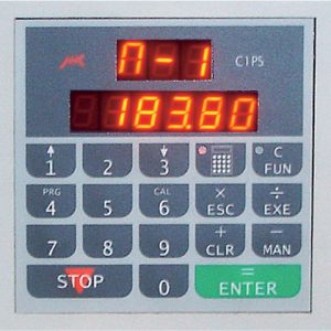 Elektronische Dickentischpositionierung