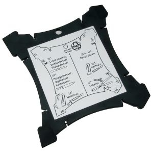 Winkellehre für Schleifstein Ø 250 mm