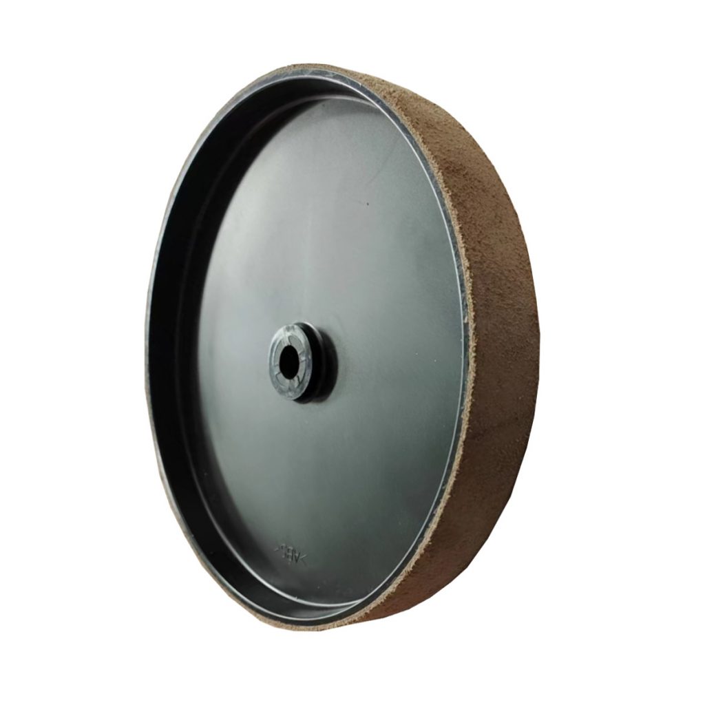 Lederabziehscheibe Ø 250 x 30 x 12 mm