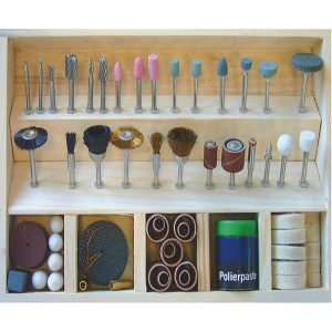 Werkzeug-Set 103-teilig im Holzkoffer