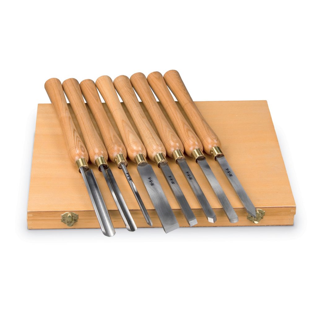 Drechseleisen-Set 8-teilig