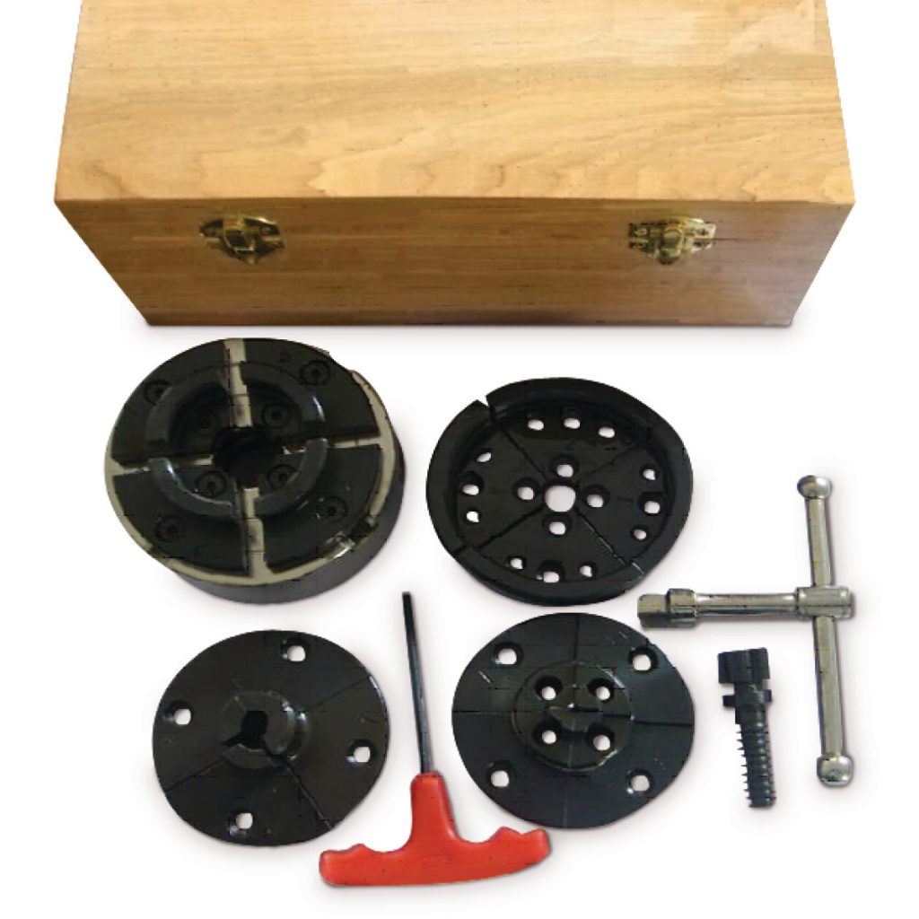 Vier-Backenfutter M33 x 3,5, Profi-Set