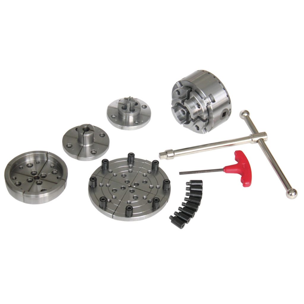 Vier-Backenfutter Ø 95 mm Premium-Set