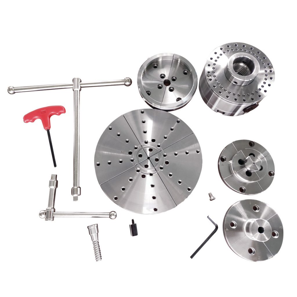 Vier-Backenfutter Ø 115 mm Premium-Set